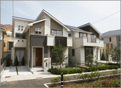 2×4工法「都市型住宅」施工例